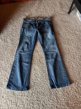 Ariat Women's Medium Dark Blue Flared Jeans